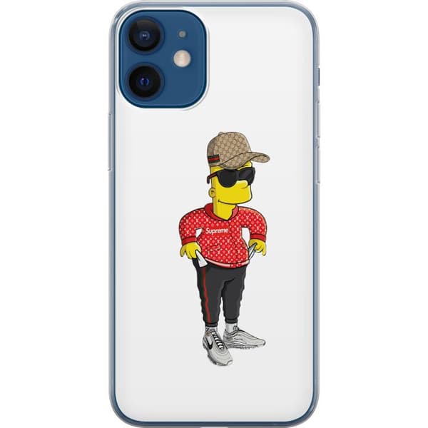 Apple iPhone 12  Genomskinligt Skal Bart Simpsons SUP