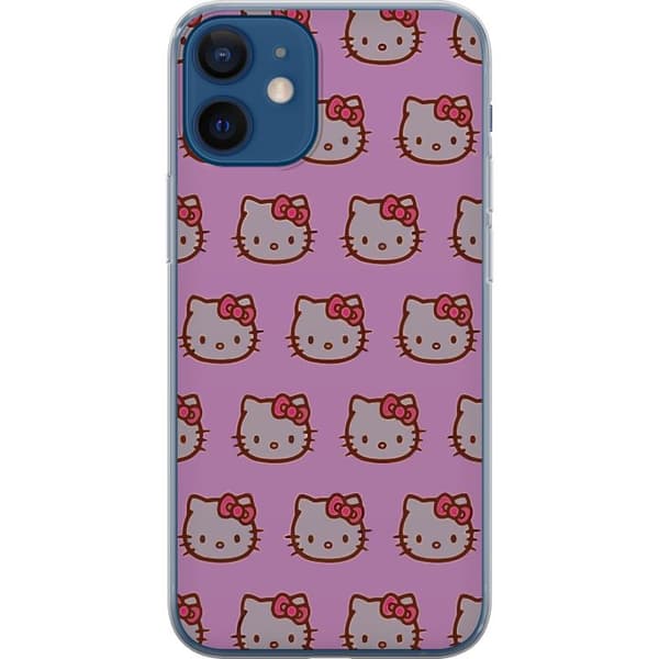 Apple iPhone 12  Gennemsigtig cover Hello Kitty