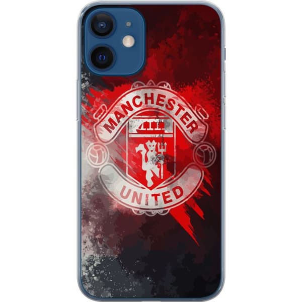Apple iPhone 12  Gennemsigtig cover Manchester United FC