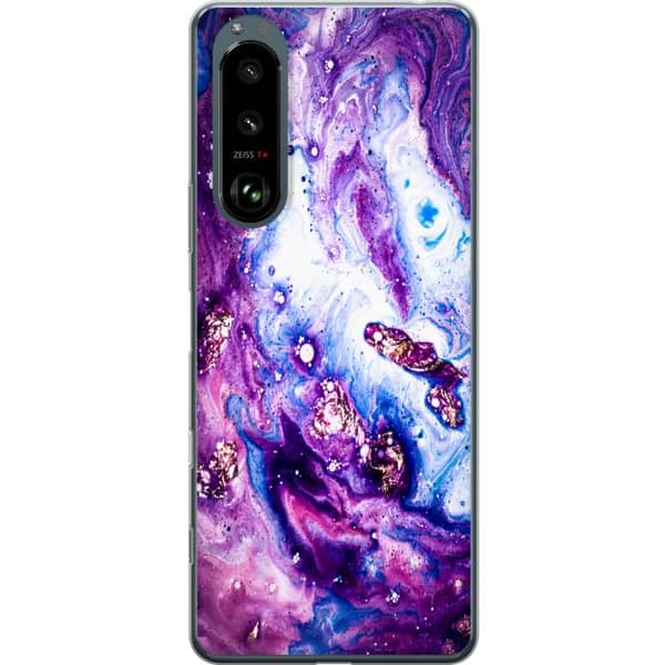 Sony Xperia 5 III Gennemsigtig cover Lilac