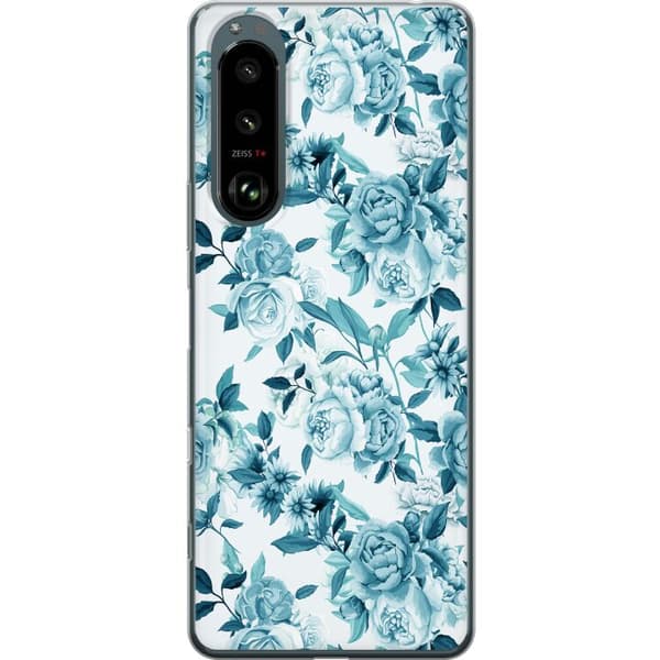 Sony Xperia 5 III Läpinäkyvä kuori Kukat