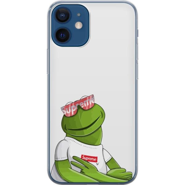 Apple iPhone 12 mini Läpinäkyvä kuori Kermit SUP