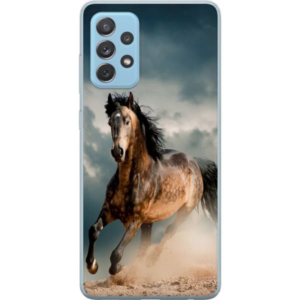 Samsung Galaxy A52 5G Gennemsigtig cover Hest