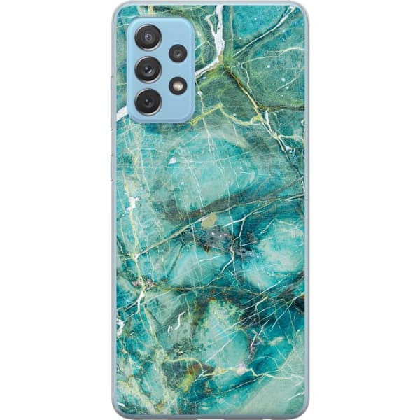 Samsung Galaxy A52 5G Genomskinligt Skal Light Emerald