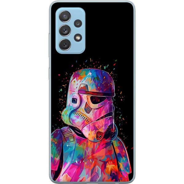 Samsung Galaxy A52 5G Gennemsigtig cover Star Wars Stormtrooper