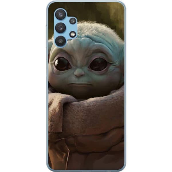 Samsung Galaxy A32 5G Gennemsigtig cover Baby Yoda