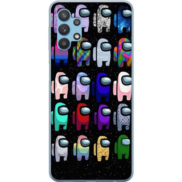 Samsung Galaxy A32 5G Gennemsigtig cover Among Us 2023