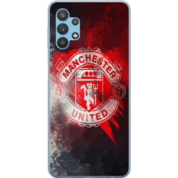 Samsung Galaxy A32 5G Gennemsigtig cover Manchester United FC