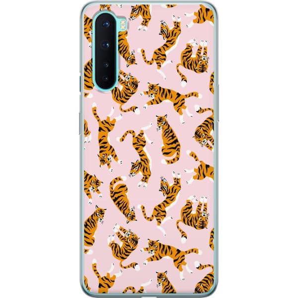 OnePlus Nord Genomskinligt Skal Tiger