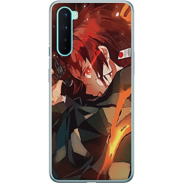 OnePlus Nord Gjennomsiktig deksel Demon Slayer