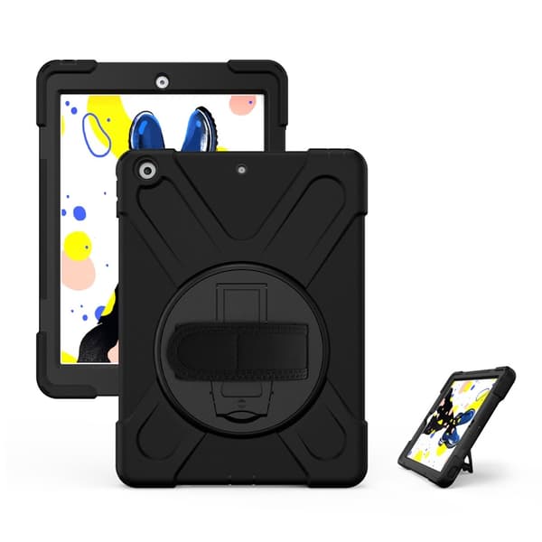 iPad 10.2" 2021/2020/2019 silikonskal - Svart
