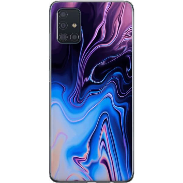 Samsung Galaxy A51 Gjennomsiktig deksel Mønster