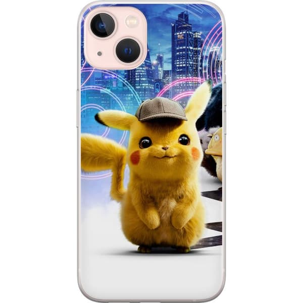 Apple iPhone 13 Gennemsigtig cover Detektiv Pikachu