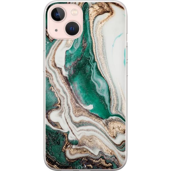 Apple iPhone 13 Genomskinligt Skal Grön