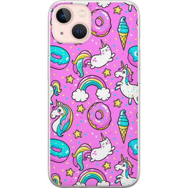 Apple iPhone 13 Gennemsigtig cover Unicorn