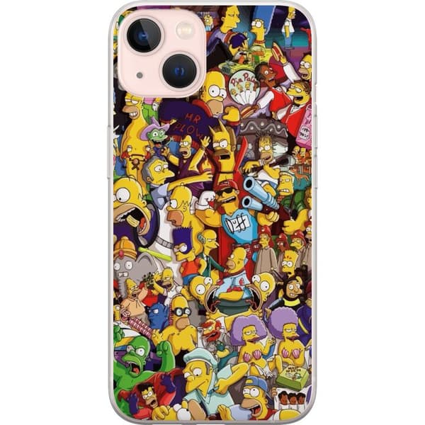 Apple iPhone 13 Genomskinligt Skal Simpsons
