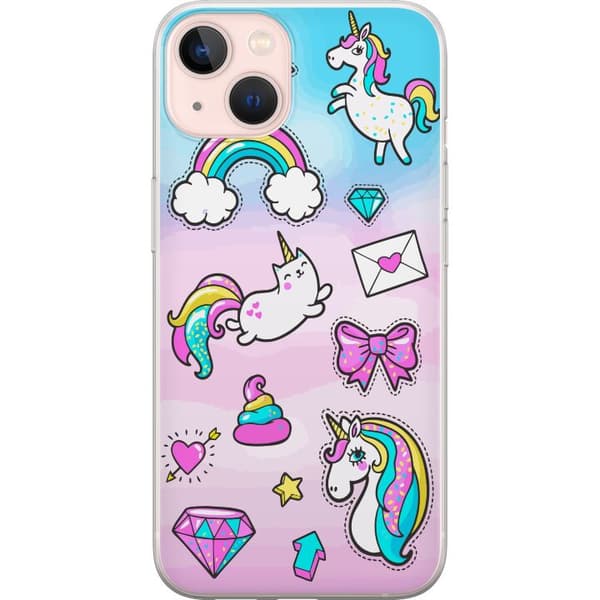 Apple iPhone 13 Gennemsigtig cover Unicorn