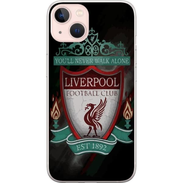 Apple iPhone 13 Läpinäkyvä kuori Liverpool L.F.C.