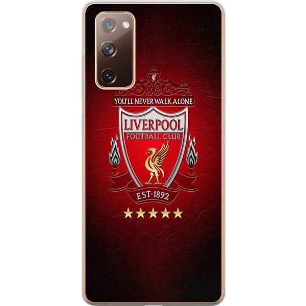 Samsung Galaxy S20 FE Läpinäkyvä kuori YNWA Liverpool