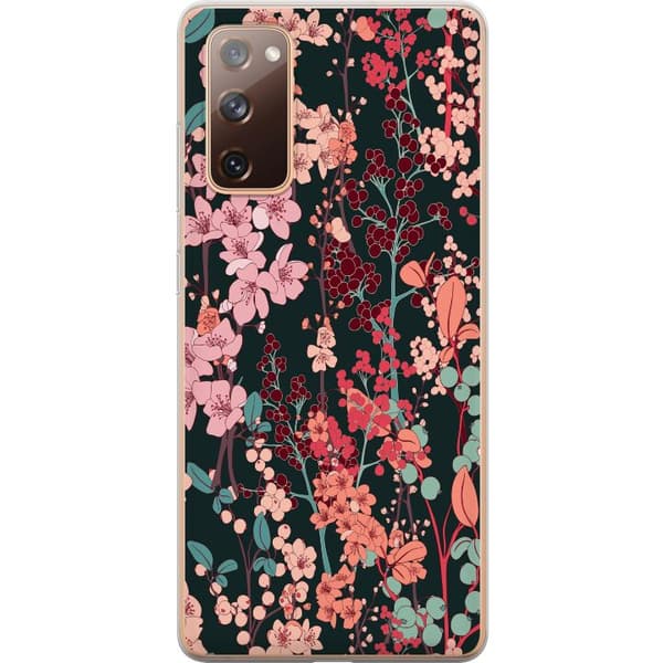 Samsung Galaxy S20 FE Läpinäkyvä kuori Kasvimaan Retro