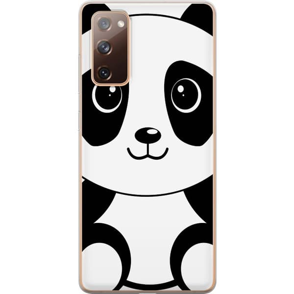 Samsung Galaxy S20 FE Läpinäkyvä kuori Panda