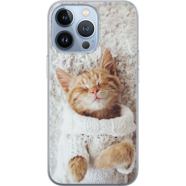 Apple iPhone 13 Pro Gjennomsiktig deksel Katt