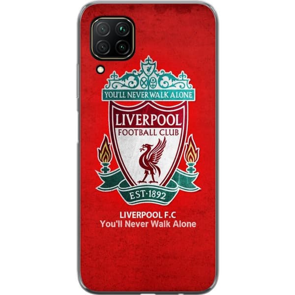 Huawei P40 lite Gjennomsiktig deksel Liverpool YNWA