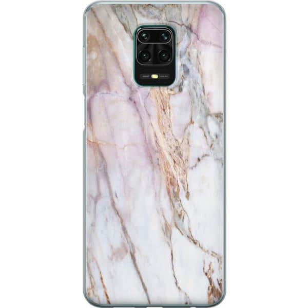 Xiaomi Redmi Note 9 Pro Läpinäkyvä kuori Marmori