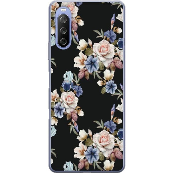 Sony Xperia 10 III Gjennomsiktig deksel Blomstre