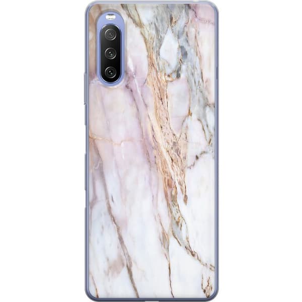 Sony Xperia 10 III Läpinäkyvä kuori Marmori