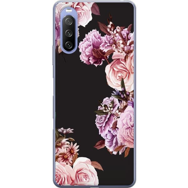 Sony Xperia 10 III Gennemsigtig cover Blomster