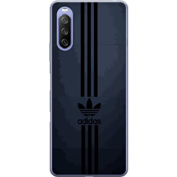 Sony Xperia 10 III Gennemsigtig cover Adidas
