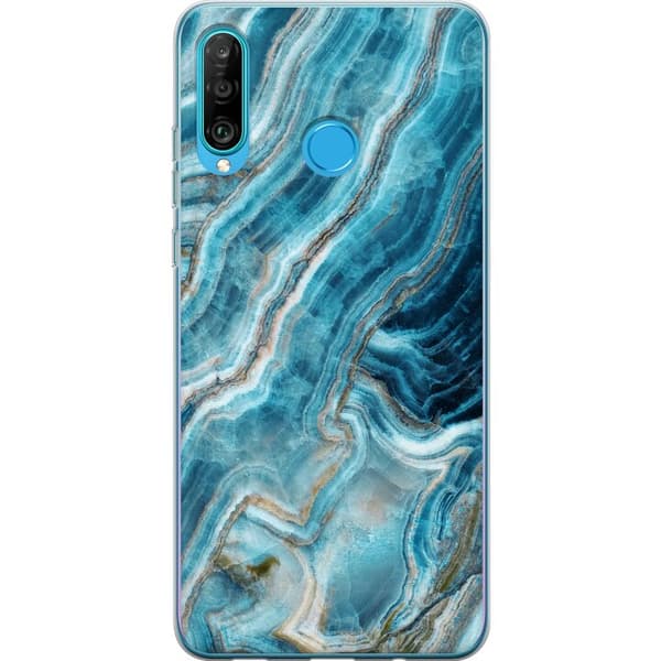 Huawei P30 lite Gennemsigtig cover Diamant