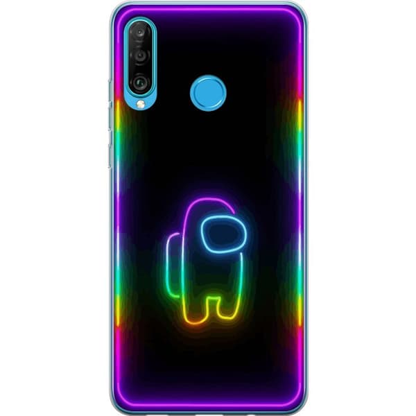 Huawei P30 lite Gjennomsiktig deksel Among Us 2022