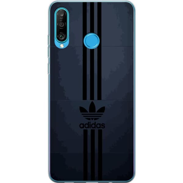 Huawei P30 lite Gennemsigtig cover Adidas