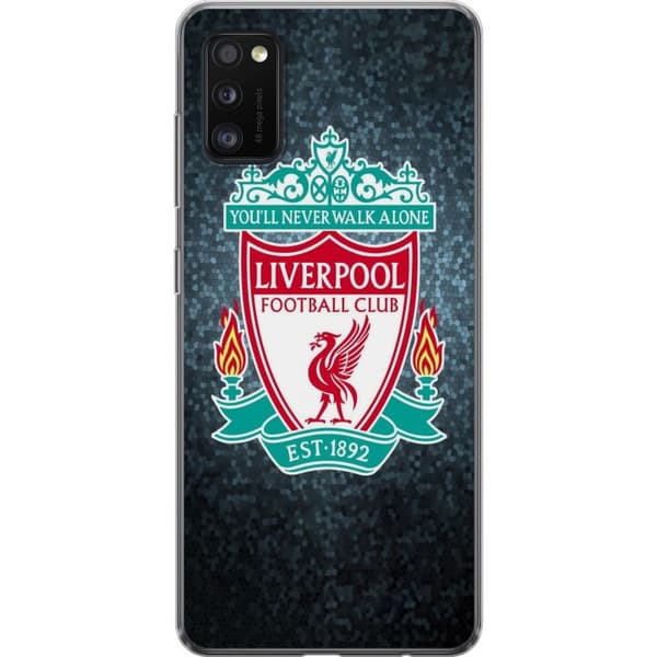 Samsung Galaxy A41 Läpinäkyvä kuori Liverpoolin Jalkapalloseura