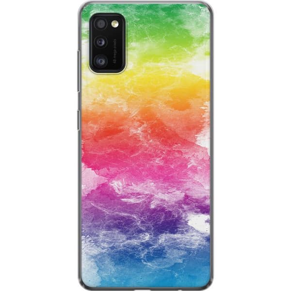 Samsung Galaxy A41 Genomskinligt Skal Pride
