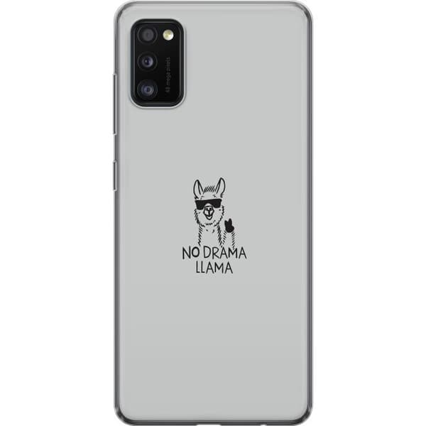 Samsung Galaxy A41 Genomskinligt Skal No Drama Lama