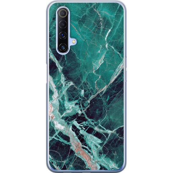 Realme X50 5G Gennemsigtig cover Marmor