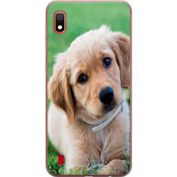 Samsung Galaxy A10 Genomskinligt Skal Hund