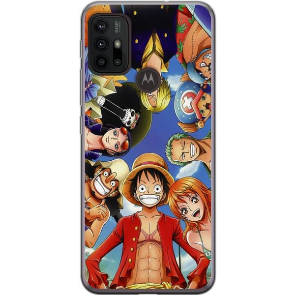 Motorola Moto G30 Genomskinligt Skal Anime