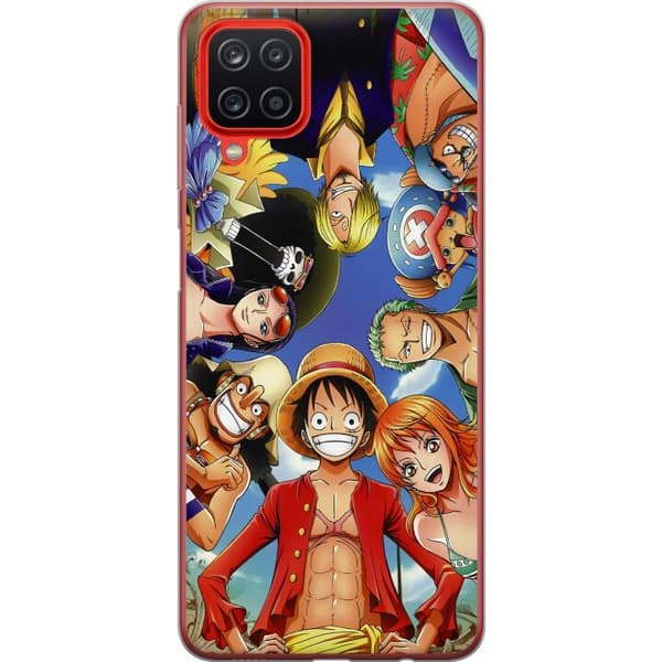 Samsung Galaxy A12 Läpinäkyvä kuori Anime