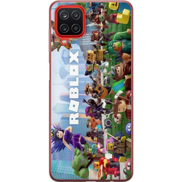 Samsung Galaxy A12 Gennemsigtig cover Roblox
