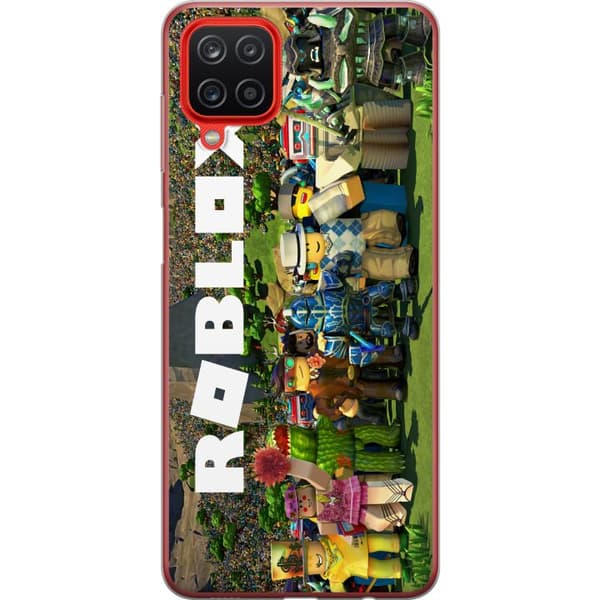 Samsung Galaxy A12 Läpinäkyvä kuori Roblox