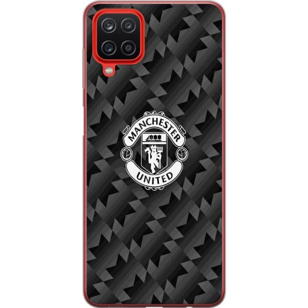 Samsung Galaxy A12 Läpinäkyvä kuori Manchester United FC