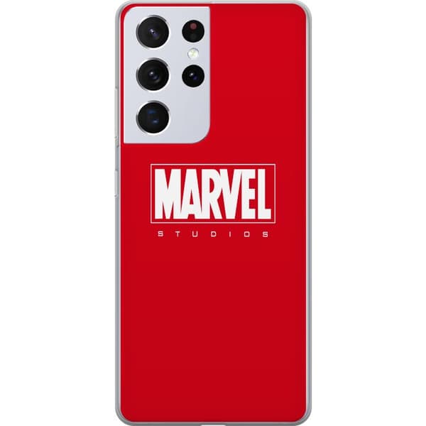 Samsung Galaxy S21 Ultra 5G Genomskinligt Skal Marvel