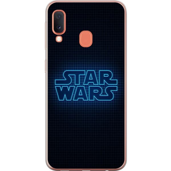 Samsung Galaxy A20e Genomskinligt Skal Star Wars