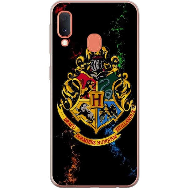 Samsung Galaxy A20e Genomskinligt Skal Harry Potter
