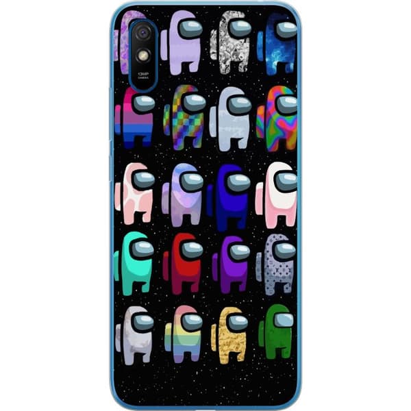 Xiaomi Redmi 9A Gennemsigtig cover Among Us 2023