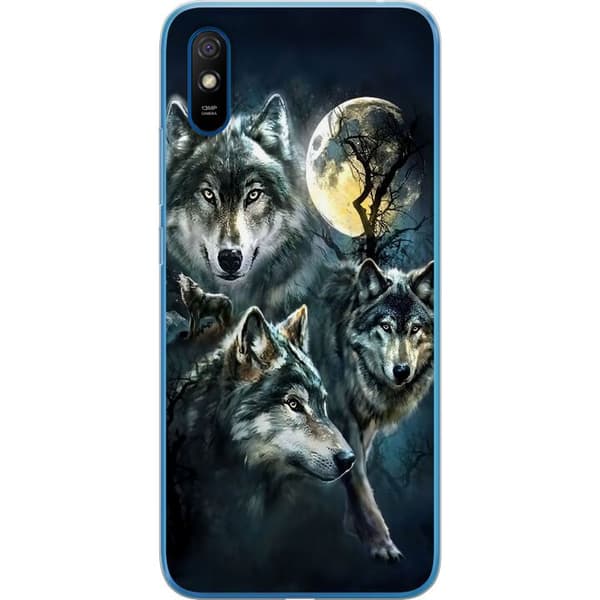 Xiaomi Redmi 9A Gennemsigtig cover Ulve